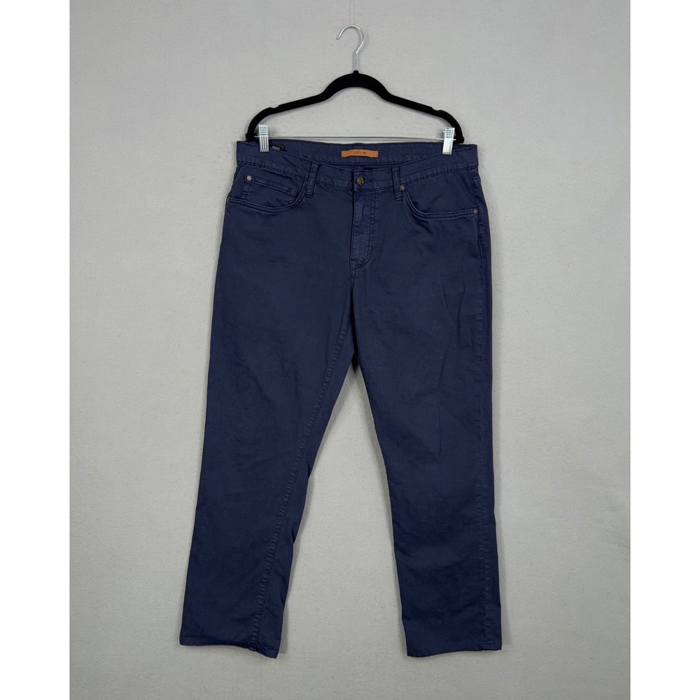 Joes Jeans Mens 36 Navy Blue The Brixton Chino Pants Straight Leg Casual